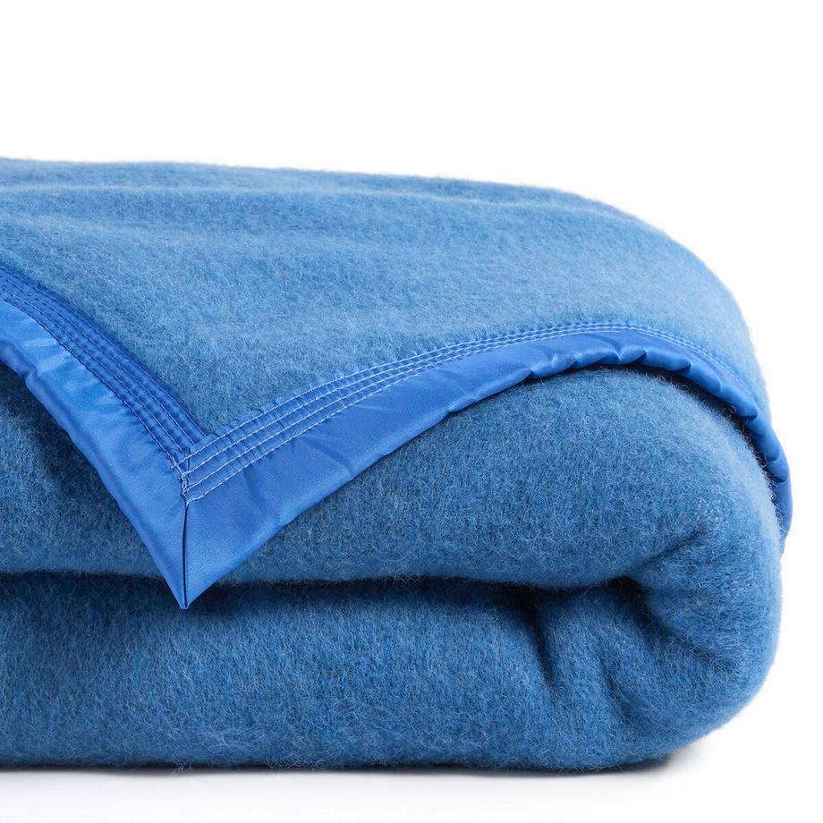 La Redoute Intérieurs Couverture en laine vierge Woolmark 350 gr/m²  