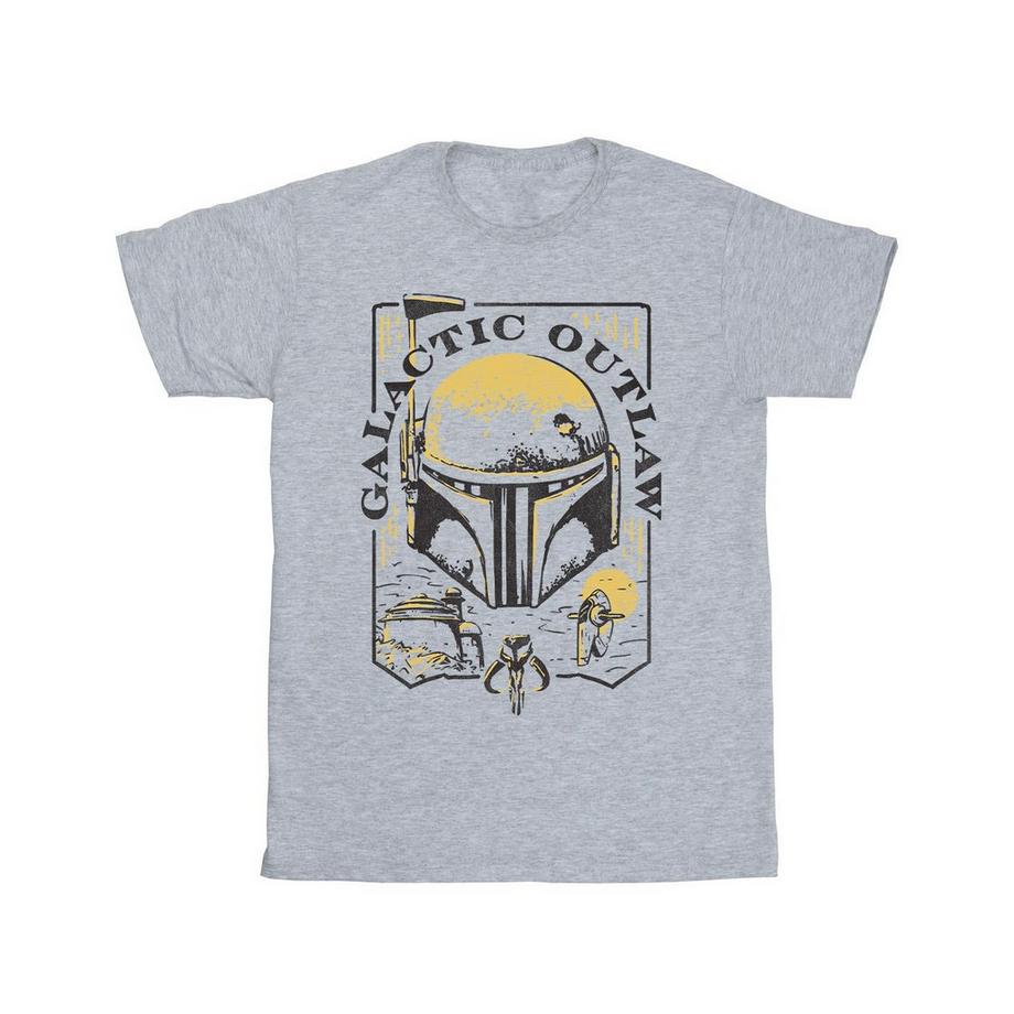 Galactic Outlaw Maglietta Effetto Invecchiato