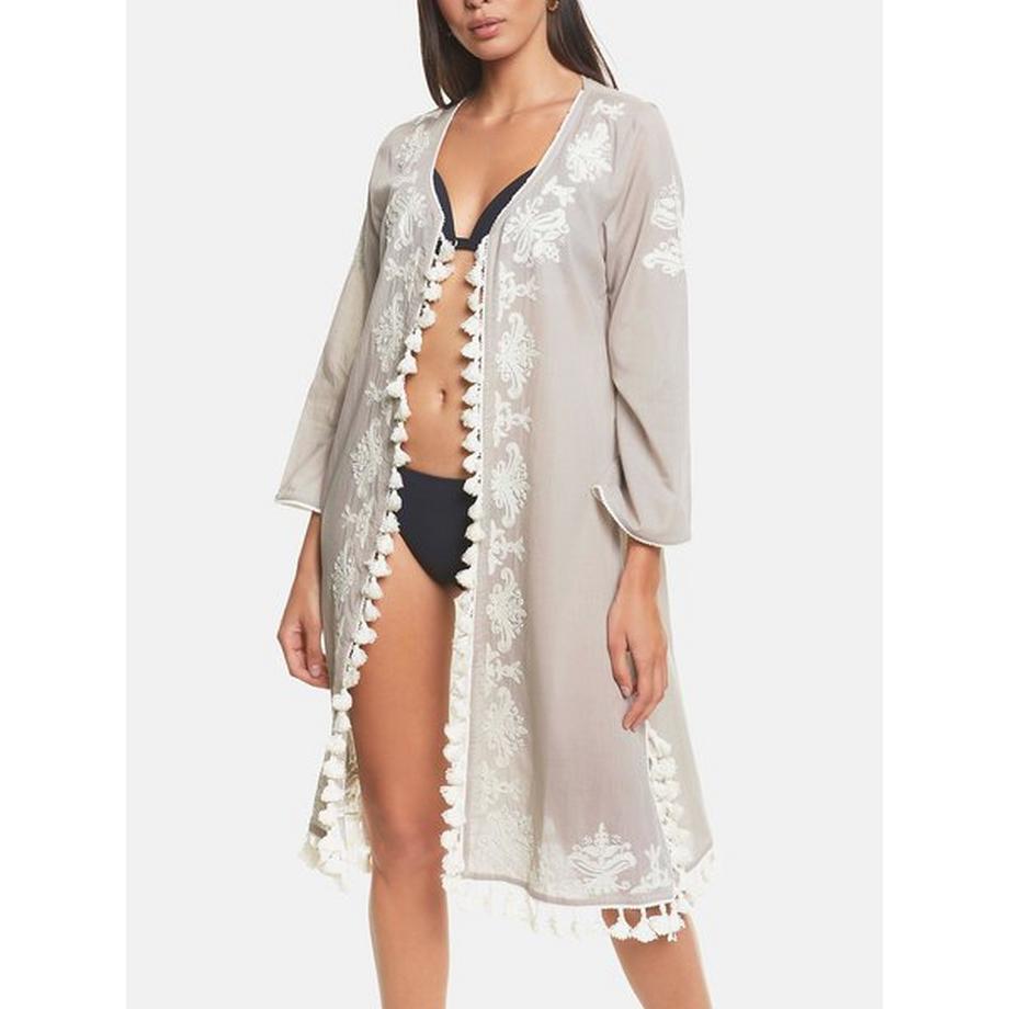 Bestickte Strandtunika Complementos