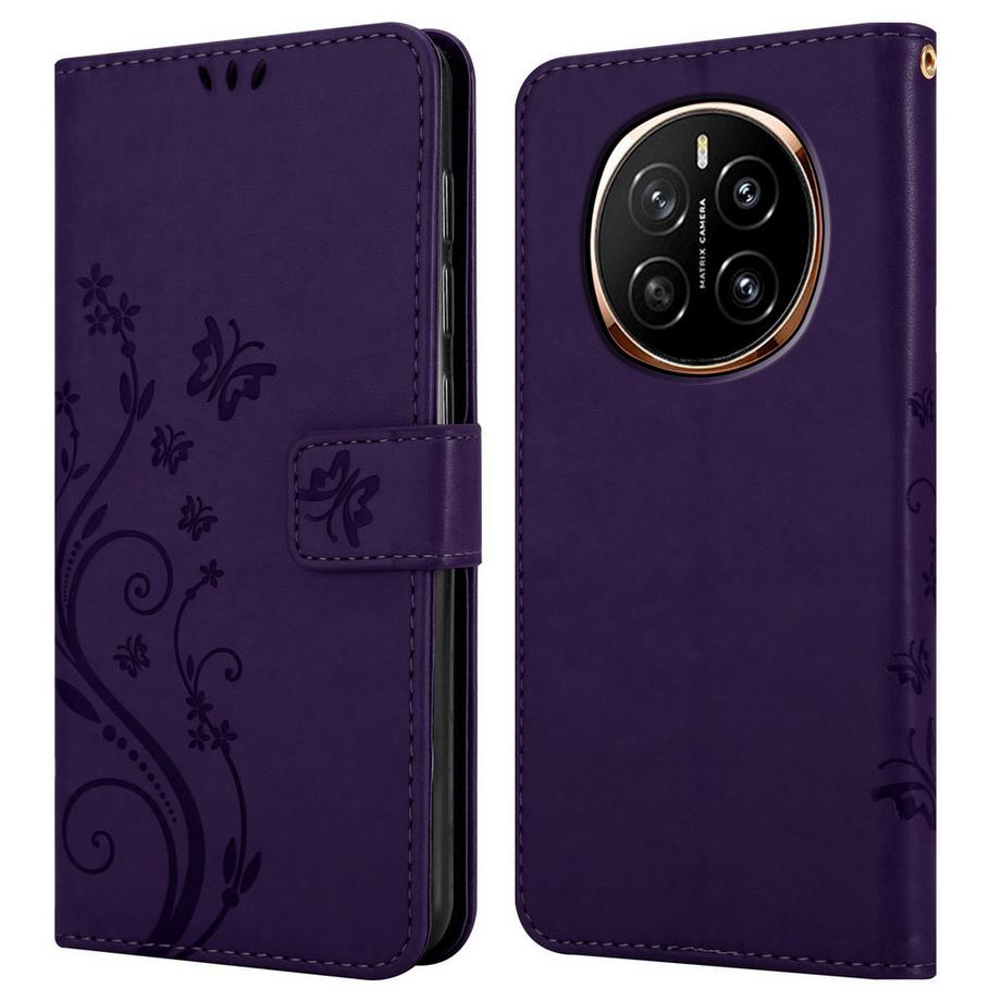 Cadorabo  Honor Magic 7 Hülle mit Blumen Muster 