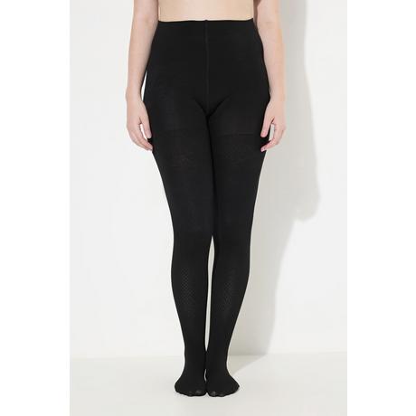 Ulla Popken  Collants en polaire thermique, avec motif 