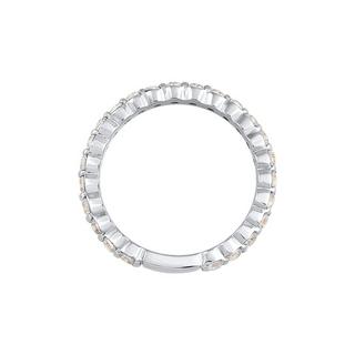 Elli  Bague Memoire Eternity Zirkonia Funkelnd 925 Silber 