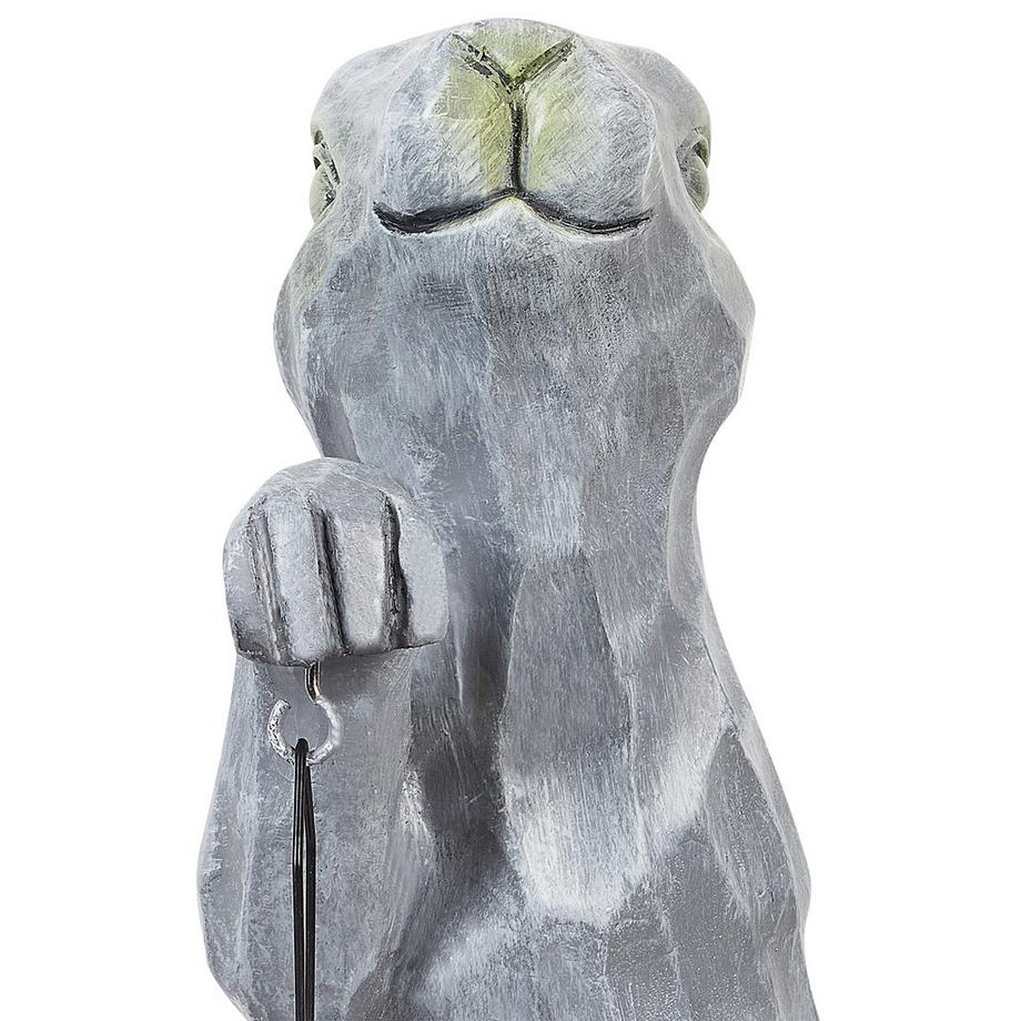 Beliani Statue de jardin en Oxyde de magnésium  GERLAND  