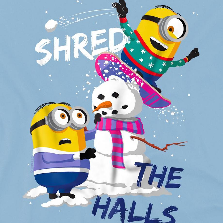 minions  T-ShirtShred The Halls 