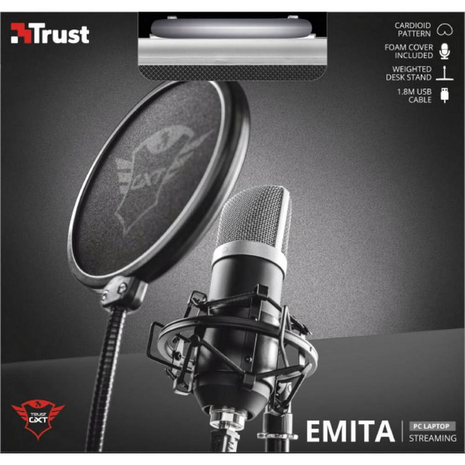 Trust  GXT 252 EMITA Streaming Mikrofon 