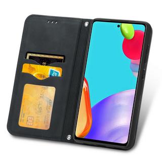 Cover-Discount  Galaxy A72 - Stand Soyeux Flip Case Coque 