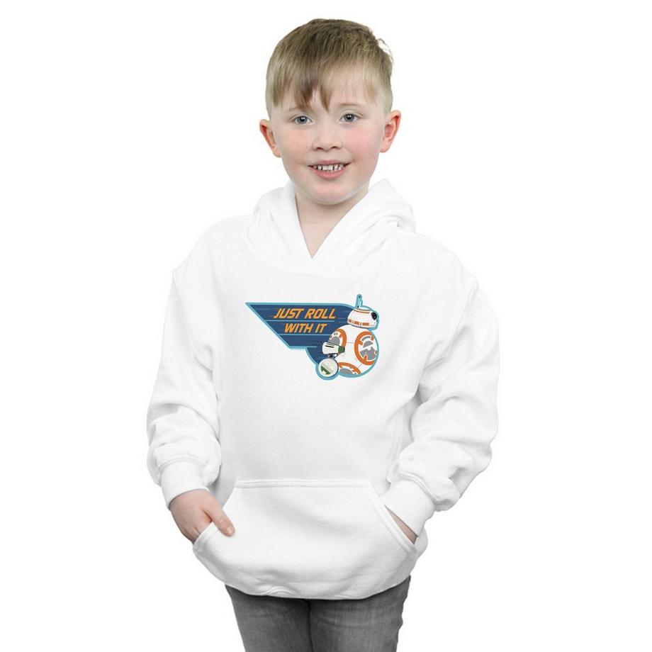 STAR WARS  Sweat À Capuche Just Roll With It 