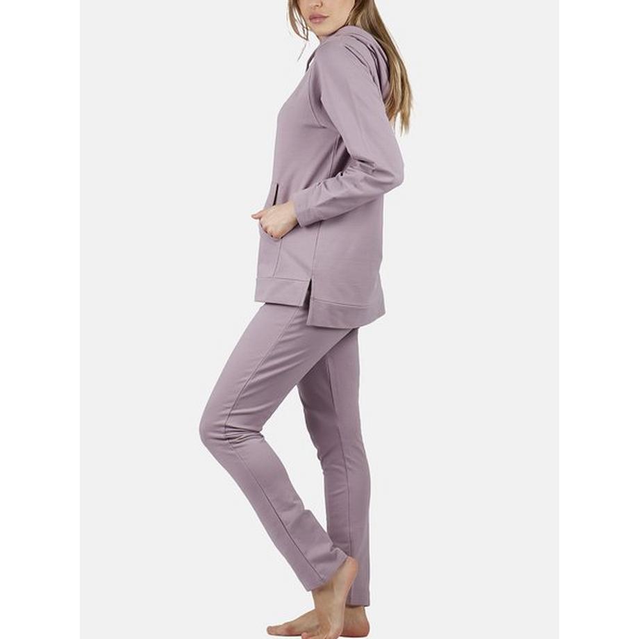 Admas Comfort Home Pyjama Sweatshirt à Capuche et Pantalon  