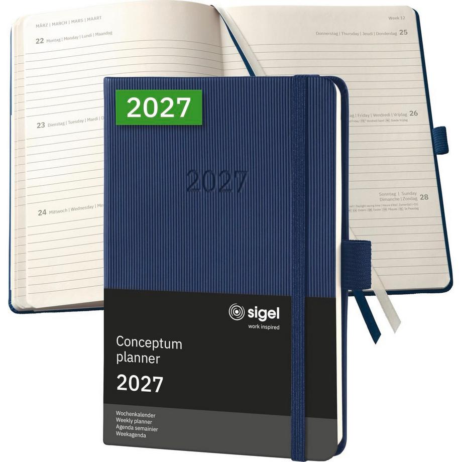 CONCEPTUM Calendrier hebdomadaire  2027  