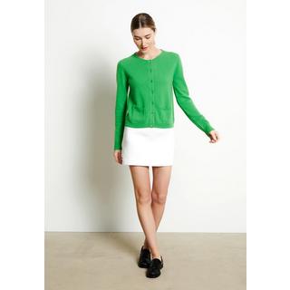 Studio Cashmere8 LILLY 4 Taillierte Strickjacke mit Rundhalsausschnitt  