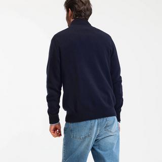 La Redoute Collections Lambswool Strickjacke mit Reissverschluss  