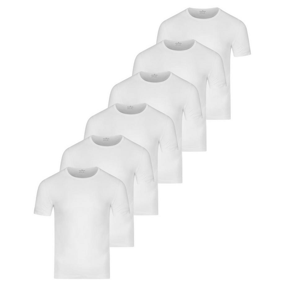6er Pack Basic - Unterhemd / Shirt Kurzarm