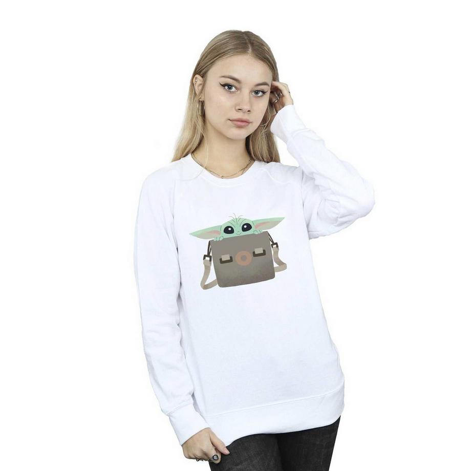 STAR WARS The Mandalorian Grogu Grafikdruck Sweatshirt  