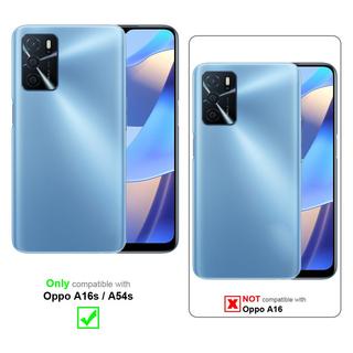 Cadorabo  Housse compatible avec Oppo A16s / A54s - Coque de protection avec fermeture magnétique, fonction de support et compartiment pour carte 