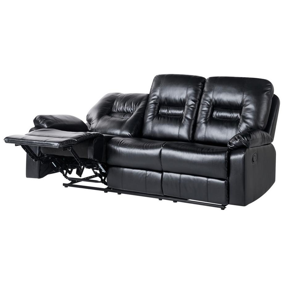 3 Sitzer Sofa aus Kunstleder  BERGEN