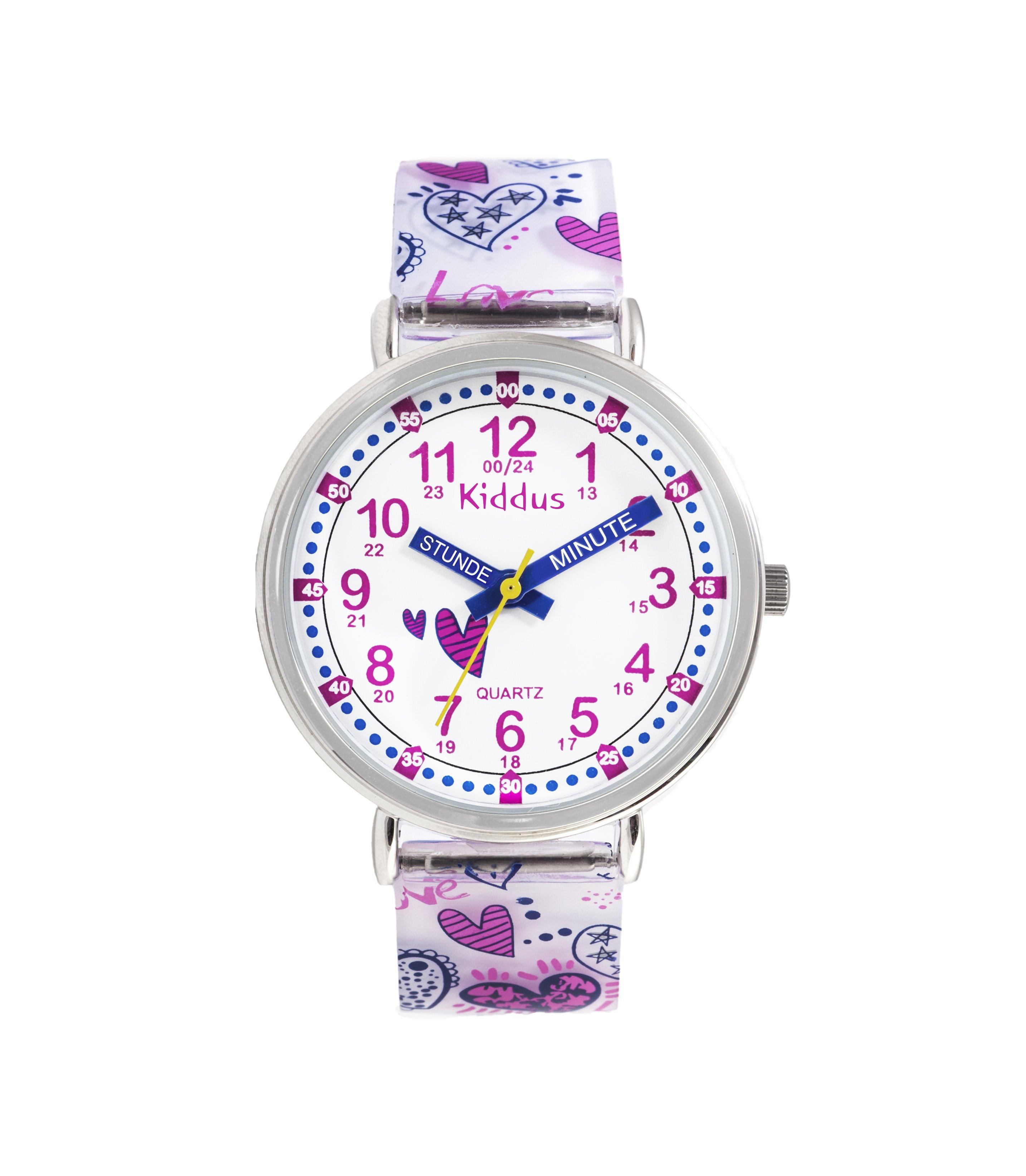 Kiddus  Time Teacher Hearts (Deutsch)  Kinderuhr 