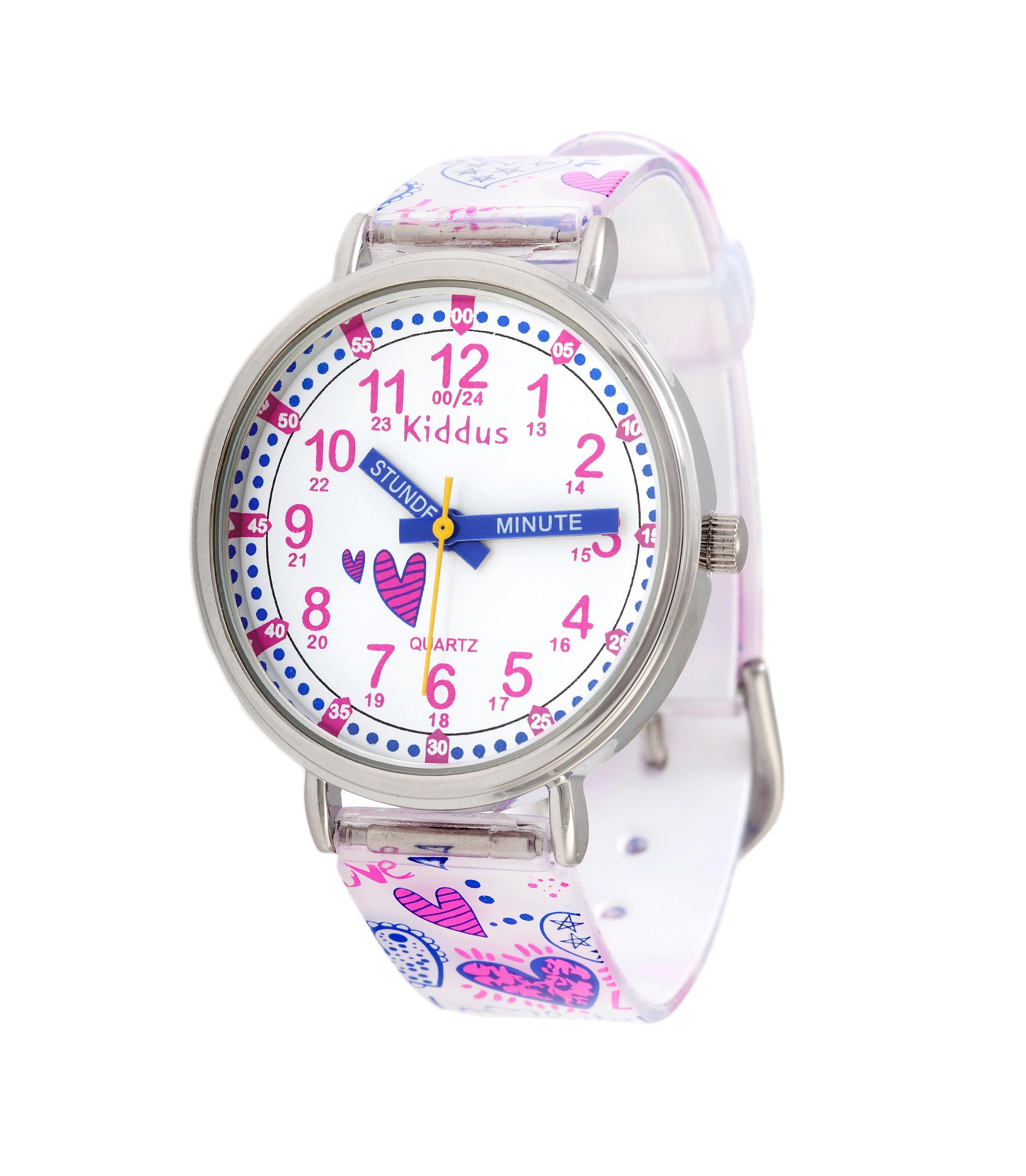 Kiddus  Time Teacher Hearts (Deutsch)  Kinderuhr 