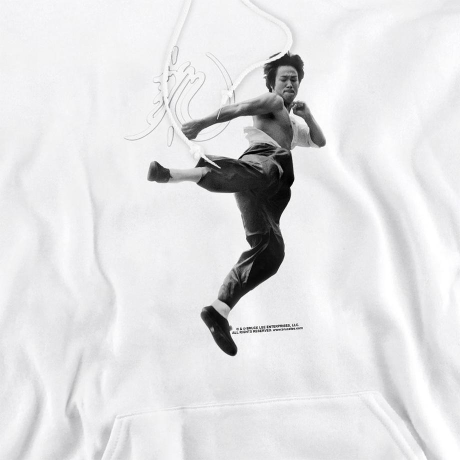 Bruce Lee Sweat À Capuche Flying Kick  