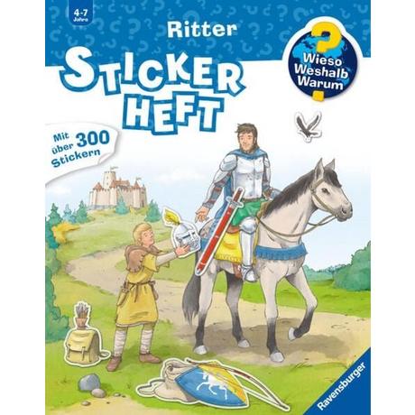 Ravensburger  Wieso? Weshalb? Warum? Stickerheft Ritter 