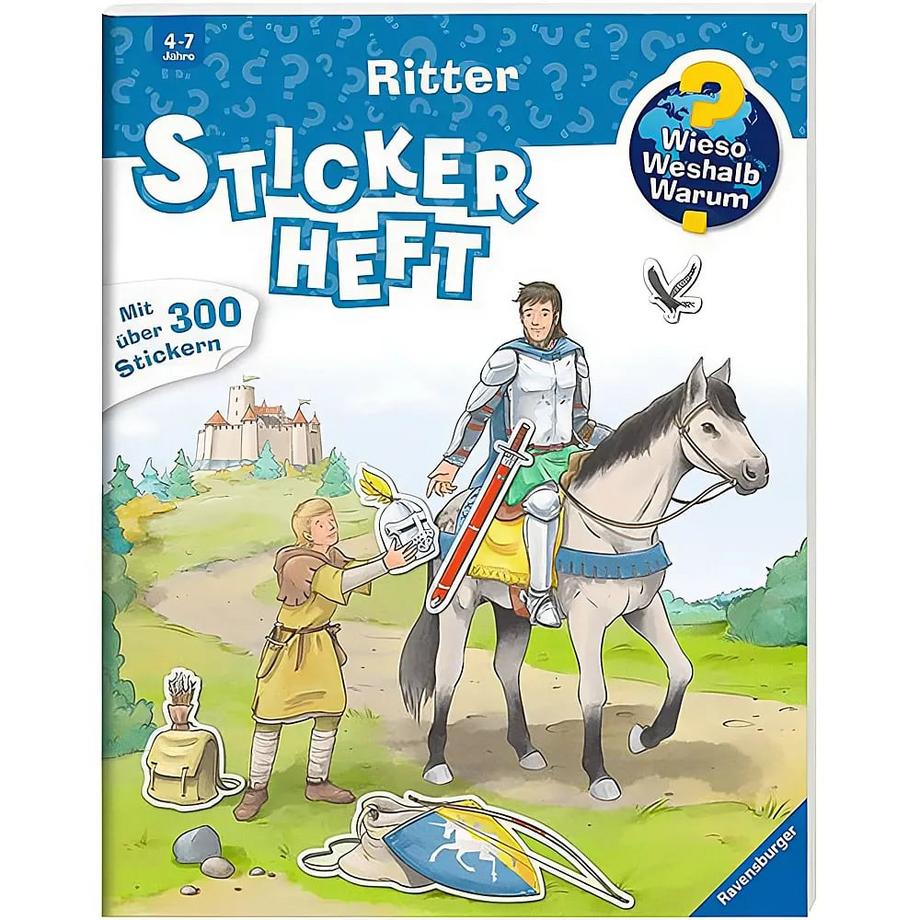Ravensburger  Wieso? Weshalb? Warum? Stickerheft Ritter 