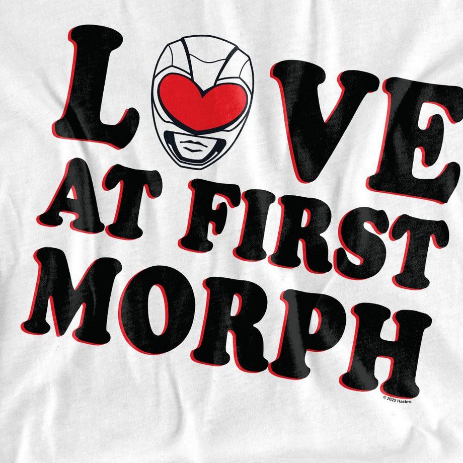 Power Rangers  T-ShirtLove At First Morph 