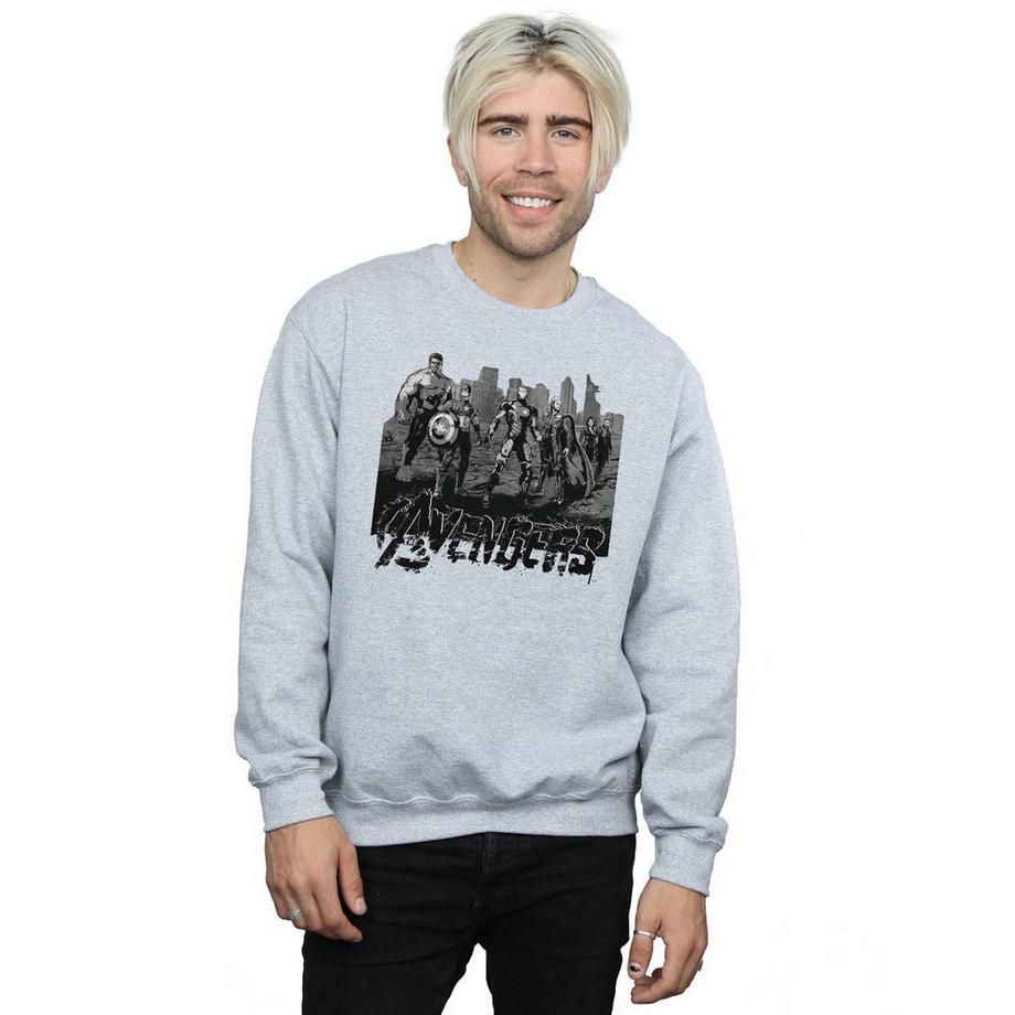 MARVEL Avengers Felpa Stampa Grafica  