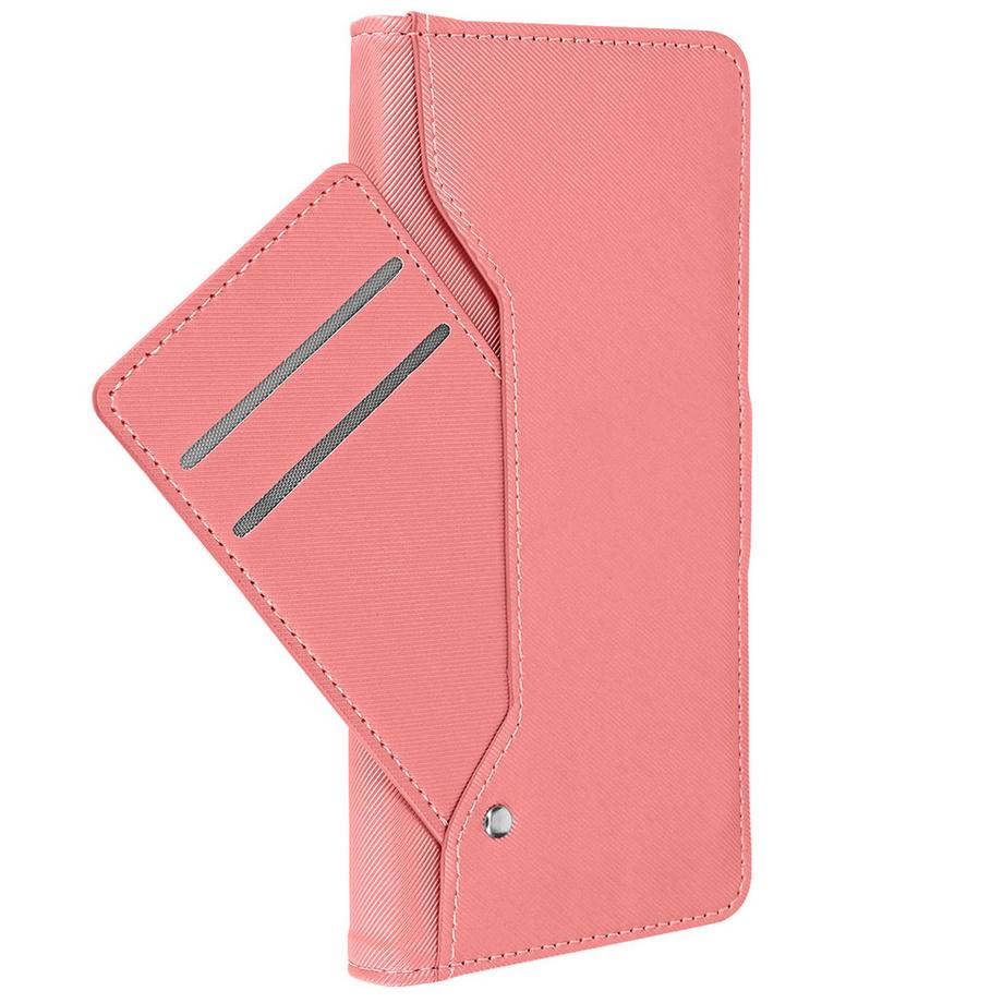 Avizar  Samsung S24 Ultra Wallet Hülle Hellrosa 