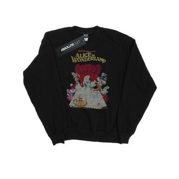 Alice In Wonderland Retro Poster Sweatshirt