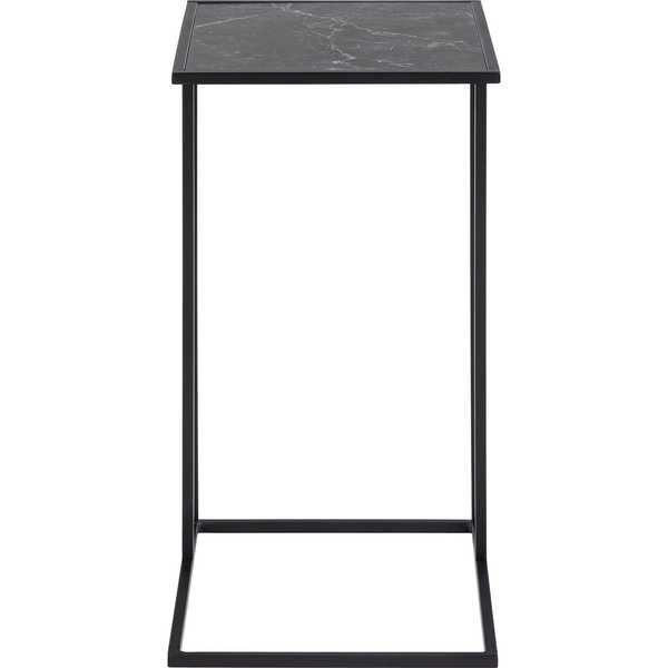 mutoni Table d'appoint Eternity noir  