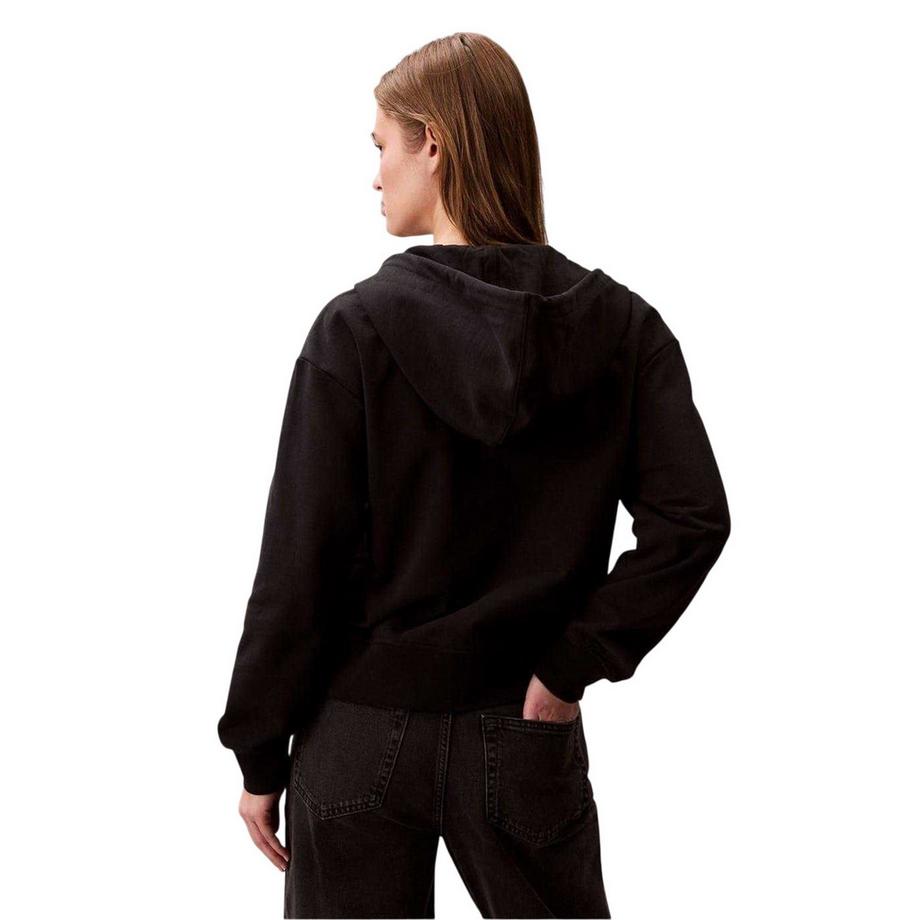 Calvin Klein Felpa Con Cappuccio E Zip Intera  