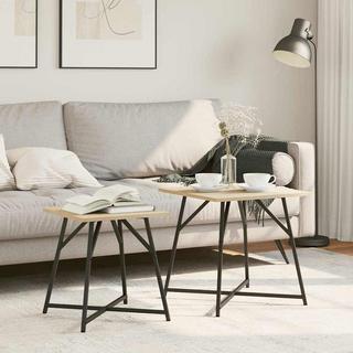 VidaXL Moderner beistelltisch holzwerkstoff  