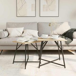 VidaXL Moderner beistelltisch holzwerkstoff  