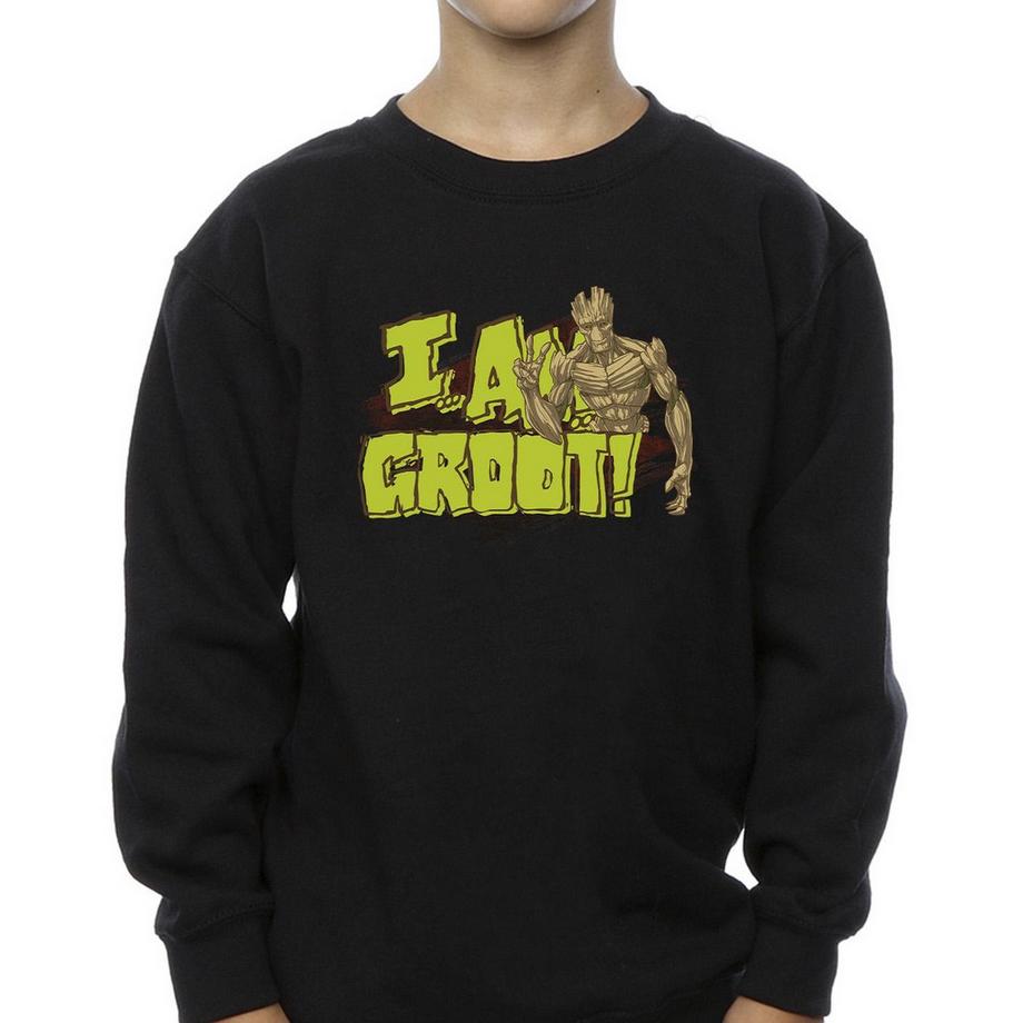 Guardians Of The Galaxy  I Am Groot Sweatshirt 