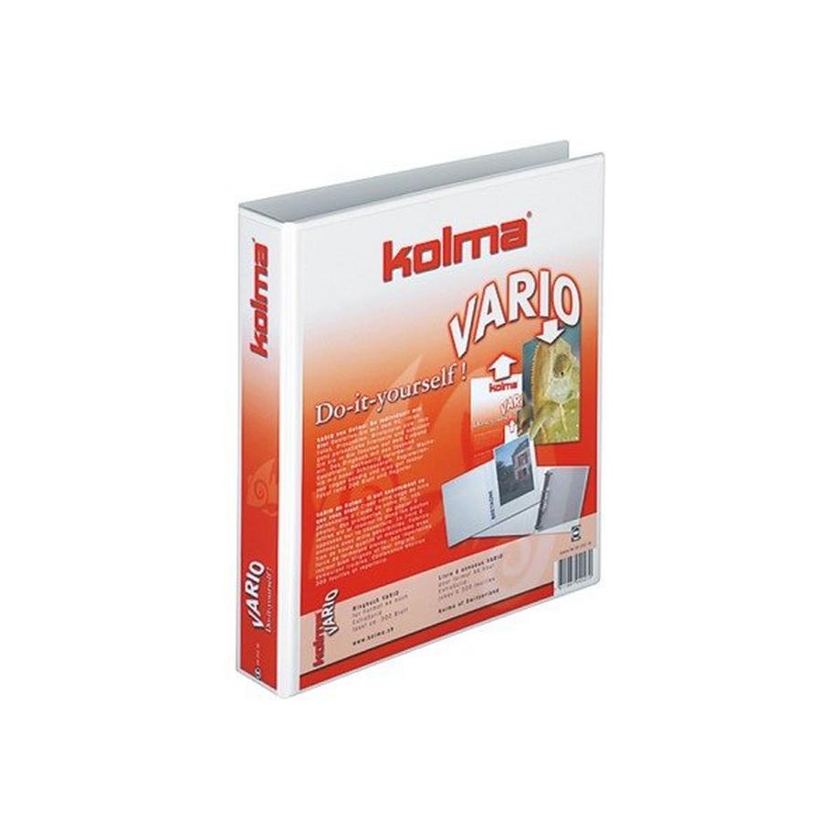 Kolma KOLMA Ringbuch Vario Universal A4 04.253.16 weiss, 2-Ring 35mm  