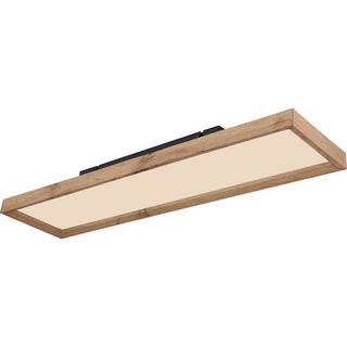 mutoni Plafoniera Cenerentola metallo bianco opaco LED 80x20  