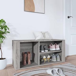 VidaXL Armoire à chaussures bois d'ingénierie  