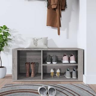 VidaXL Armoire à chaussures bois d'ingénierie  