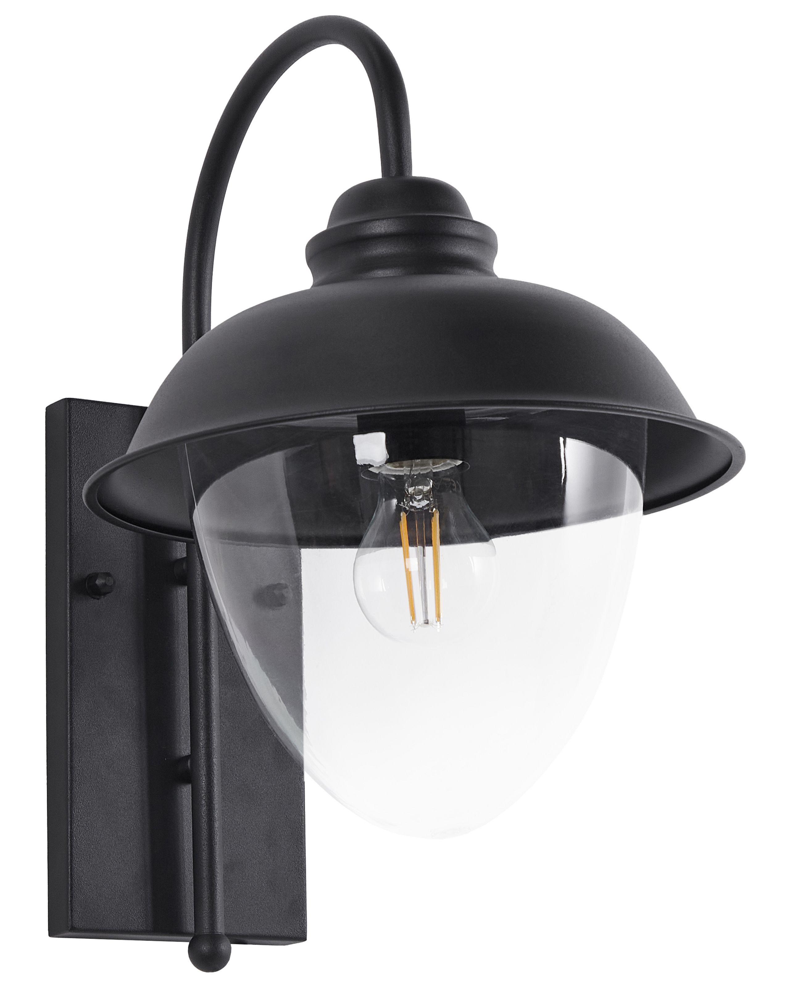 Beliani Lampe murale pour l'extérieur en Métal Rétro BANKA  