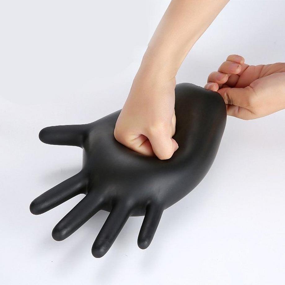 Northio  Nitrilhandschuhe – Schwarz – 100 Stück – Groß 