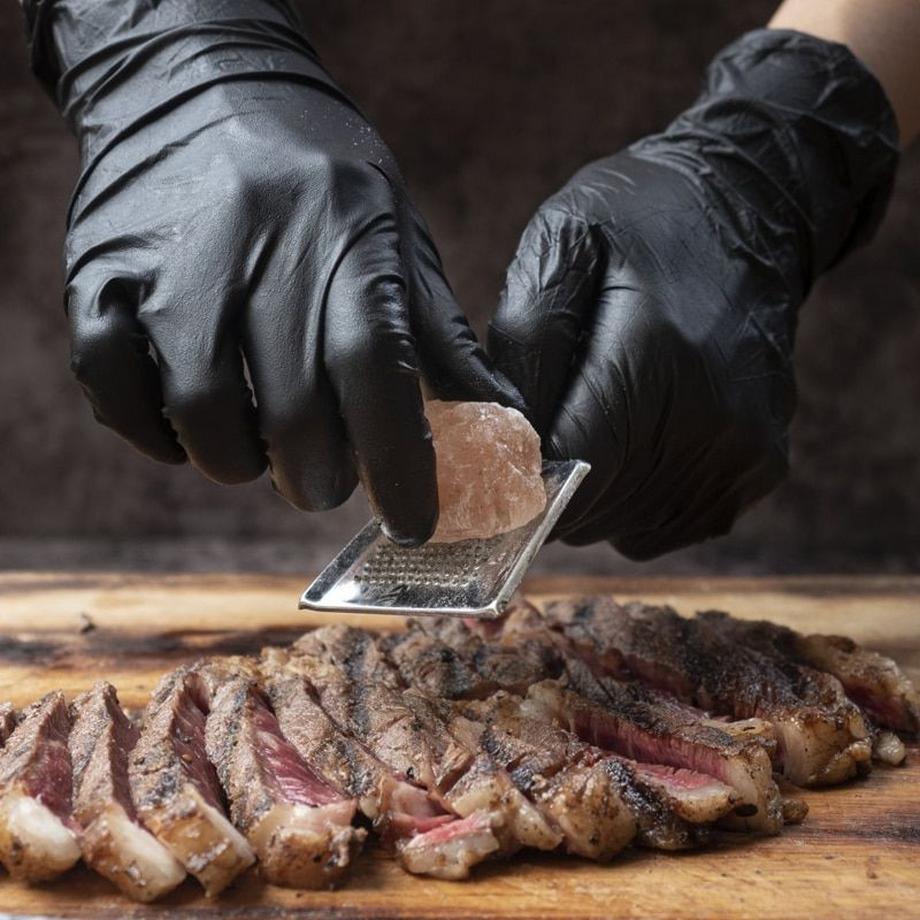 Northio  Nitrilhandschuhe – Schwarz – 100 Stück – Groß 