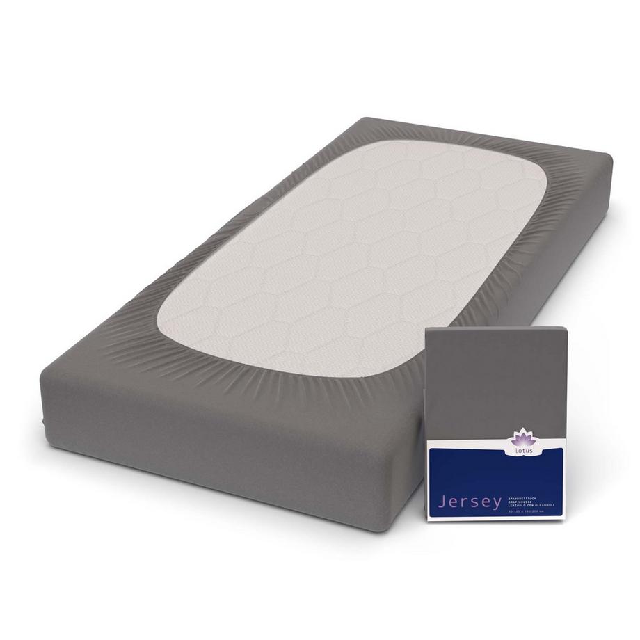 Lotus Bettwaren Jersey Comfort Fixleintuch  