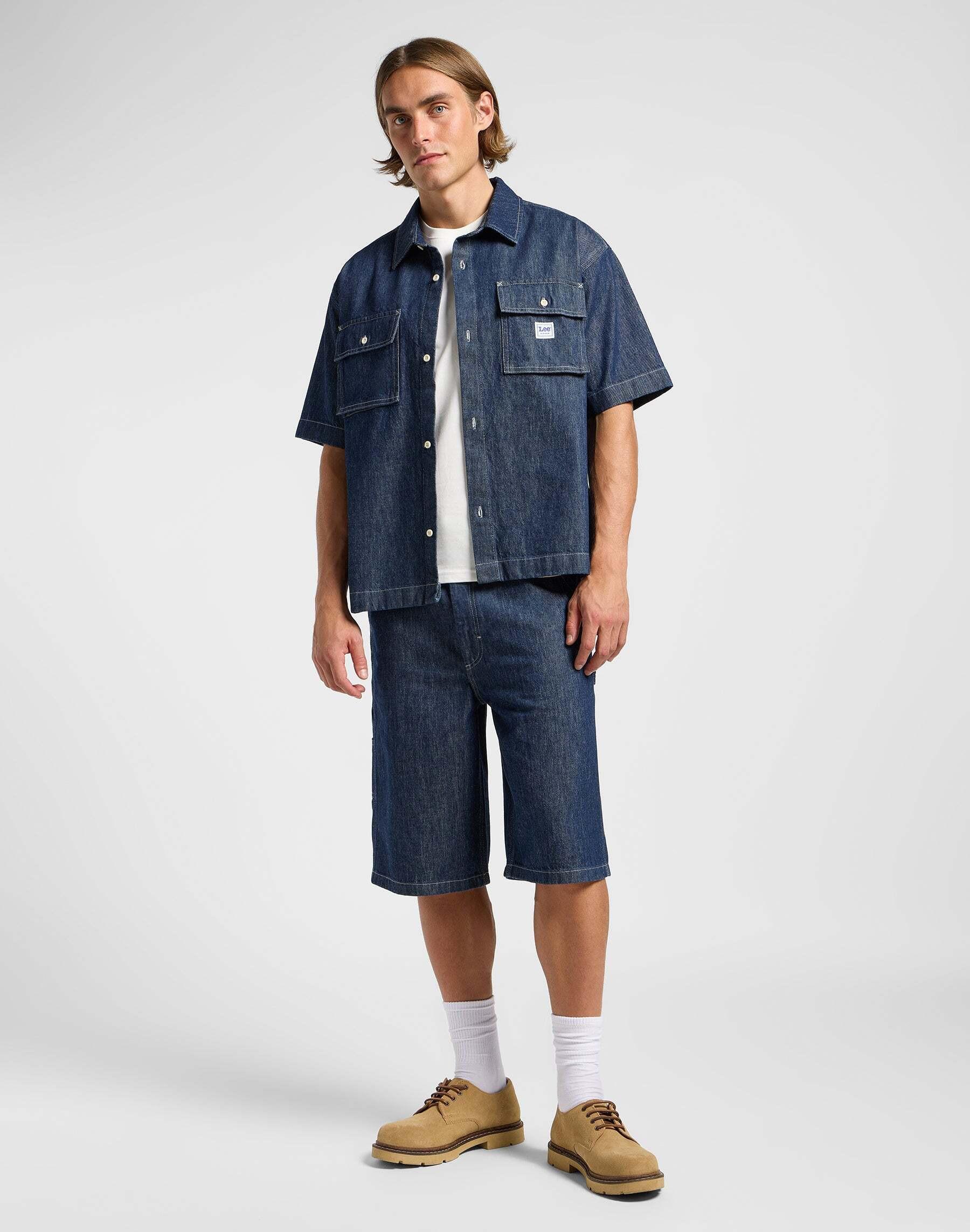 Lee Carpenter Skater Jeansshorts  