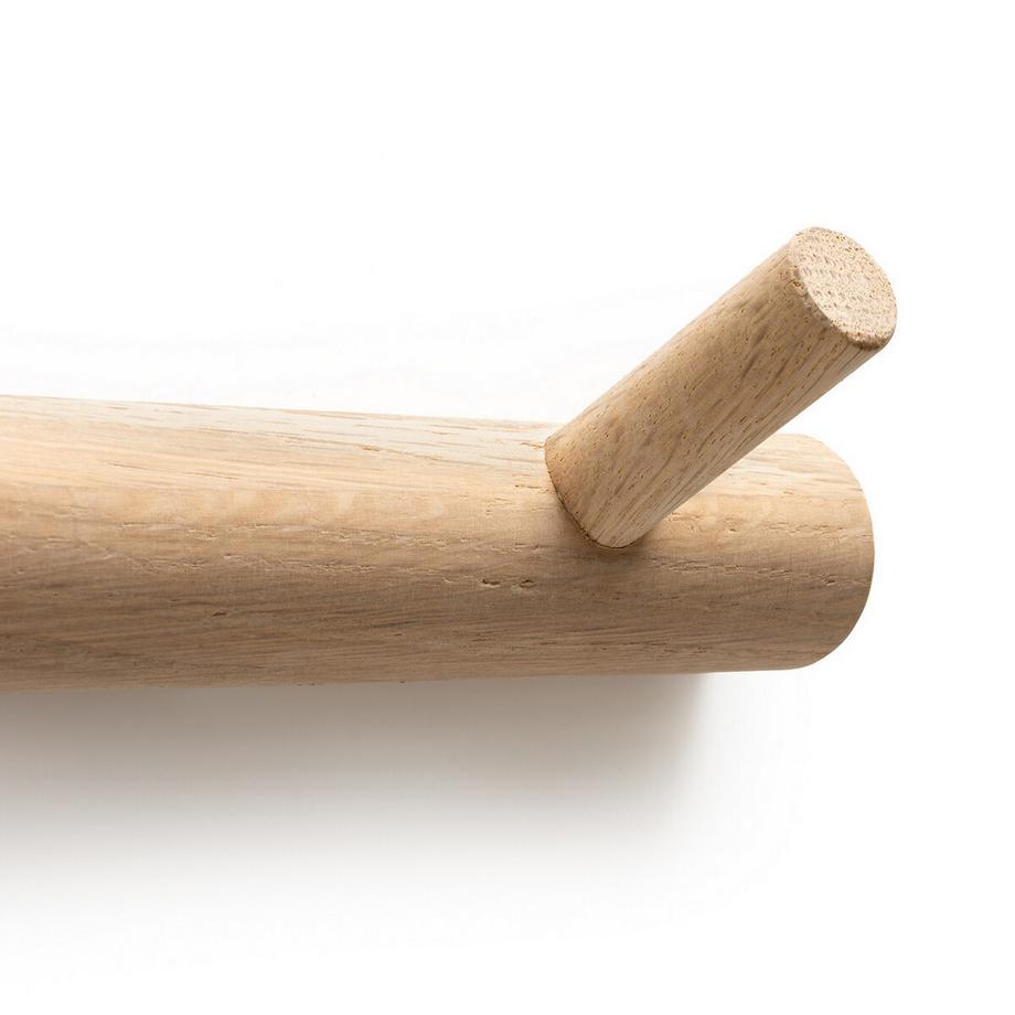 La Redoute Intérieurs Patère murale chêne massif Darpa  