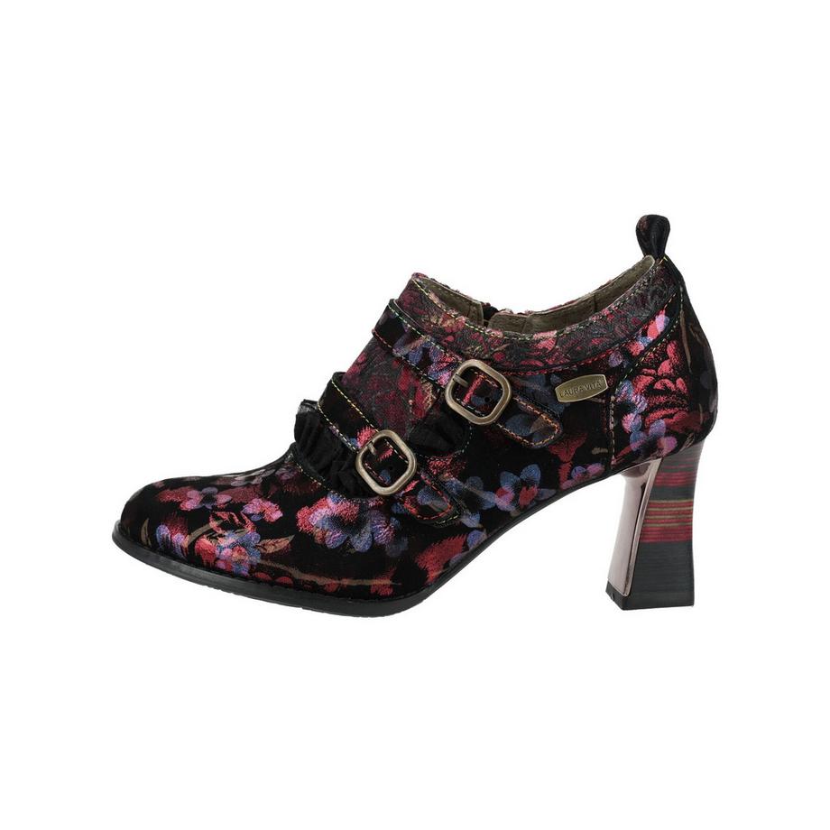 Laura Vita Blumenmuster Pumps mit Schnallen  