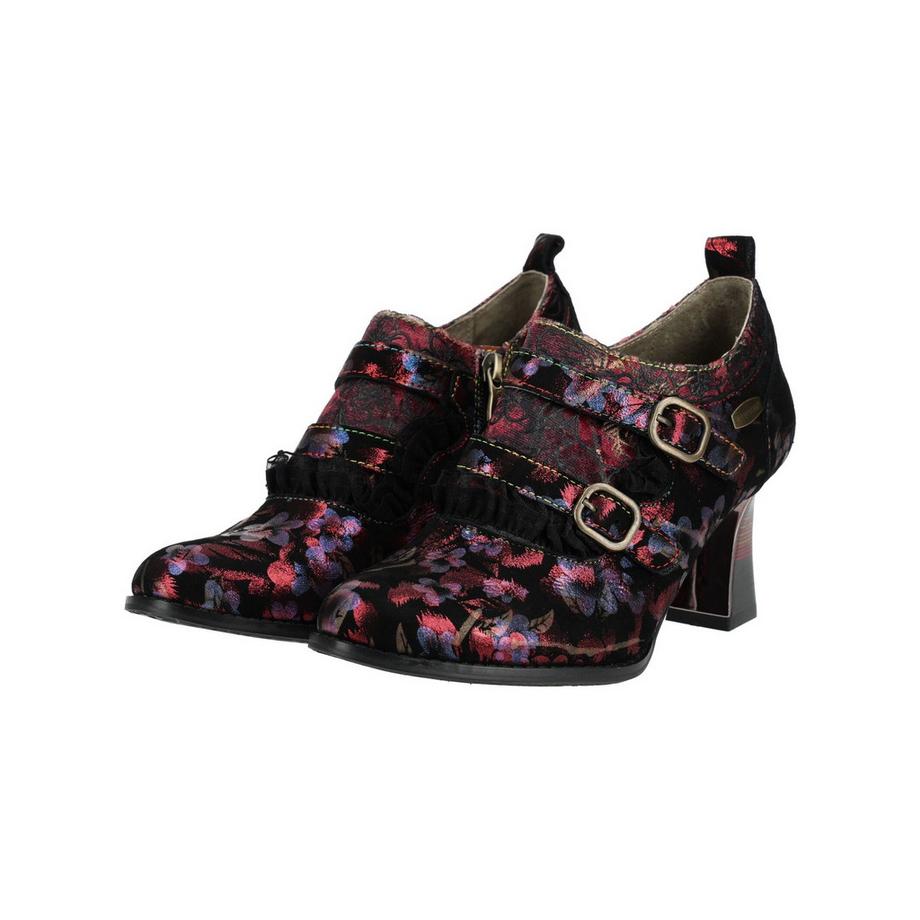 Laura Vita Blumenmuster Pumps mit Schnallen  