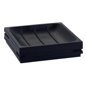 Portasapone Quadrotto nero