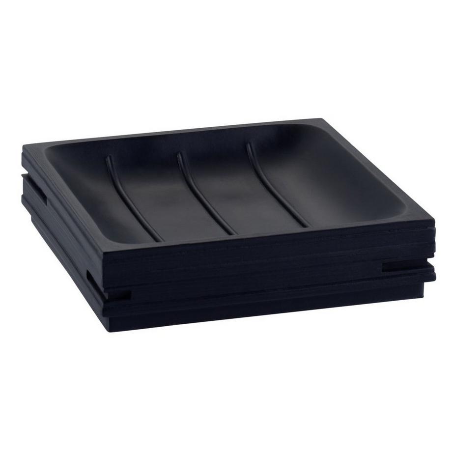 diaqua Porte-savonnette Quadrotto noir  