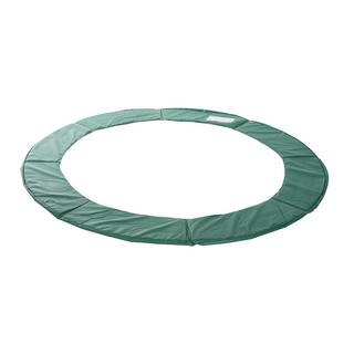 HOMCOM Set Di Accessori Per Trampolino Copertura Per Bordi, Rete Di Sicurezza, Telo Impermeabile, Per 8 Piedi-15 Piedi, Ø 305 Cm, Verde  