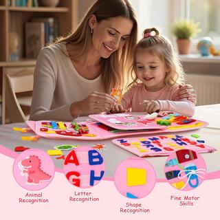 Activity-board  Tableau Occupé, Tableau d'Activités De Livre Silencieux 