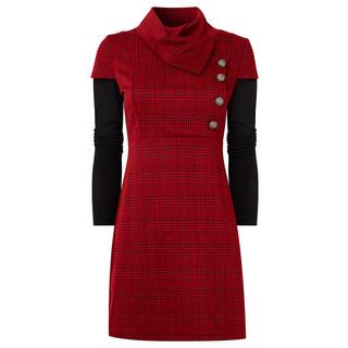 Joe Browns Jacquard Karo Rollkragen Tunika  